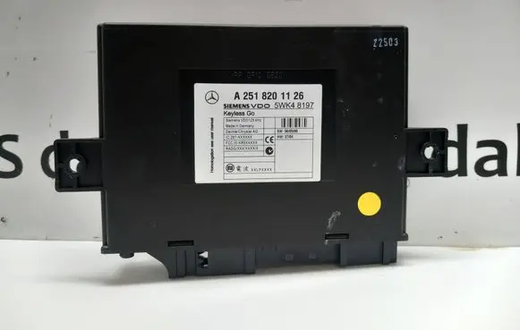 Mercedes-Benz R AMG W251 Keyless (KESSY) go control unit/module A2518201126 2518201126