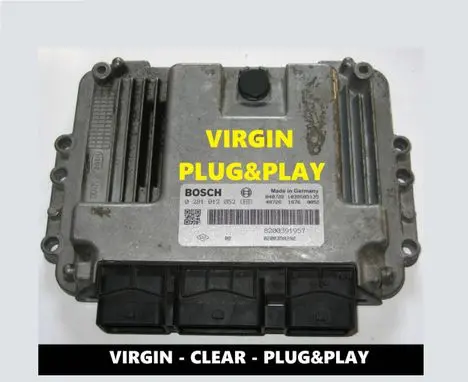 Opel Vivaro Engine control unit/module 0281012052 8200391957