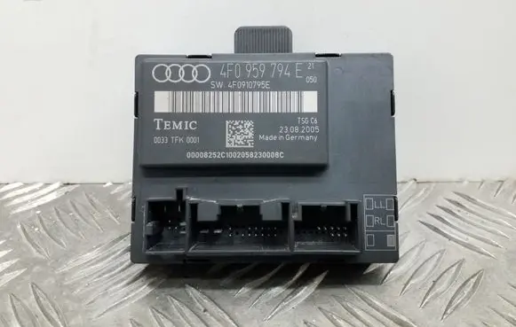 Audi A6 S6 C6 4F Door control unit/module 4F0959794E 4F0910795E