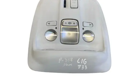 Peugeot 308 Front seat light 96778212775 9807496180