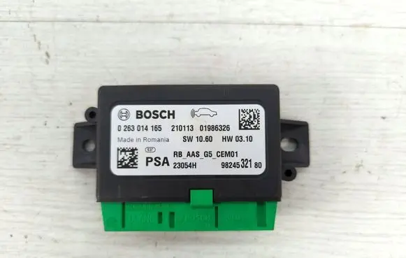 Opel Crossland X Parking PDC control unit/module 9824532180