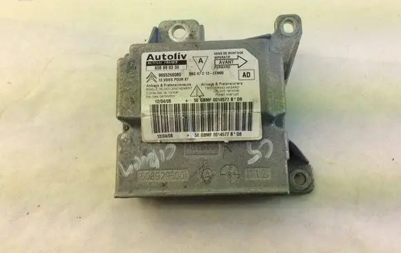 Citroen C5 Airbag control unit/module 9665266080 608990300 608929500