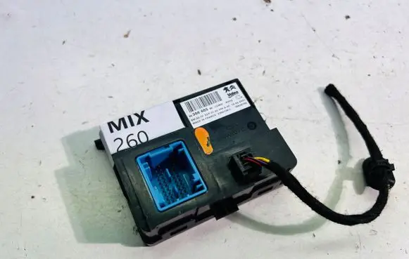 Citroen Berlingo Air conditioning/heating control unit 9836666580