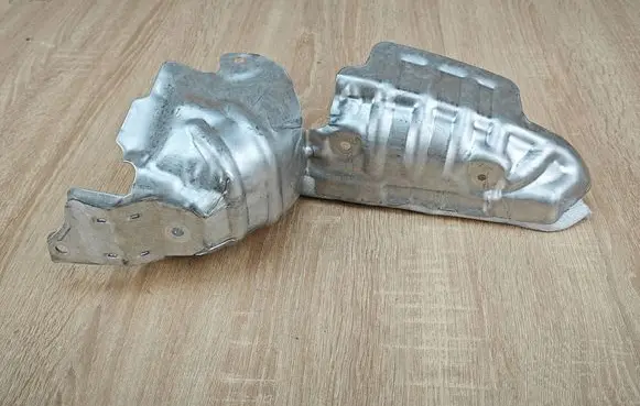 Heat shield in engine bay
