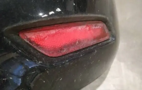 Rear tail light reflector