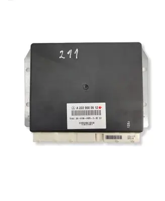 Mercedes-Benz C W205 Air suspension control unit module (rear) A2229000612 15290330439