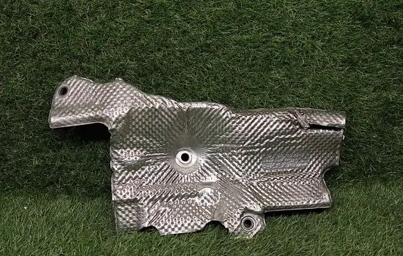 Heat shield in engine bay