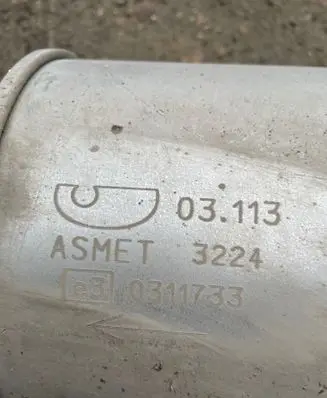 Volkswagen Fox Rear muffler/silencer tail pipe 3224 03113 E30311733