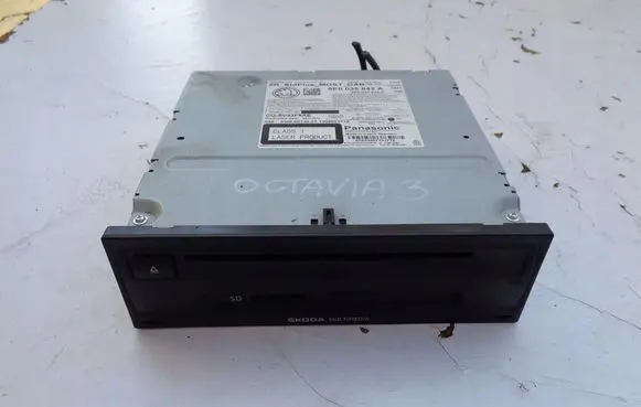Skoda Octavia Mk3 (5E) Navigation unit CD/DVD player 5E0035842A