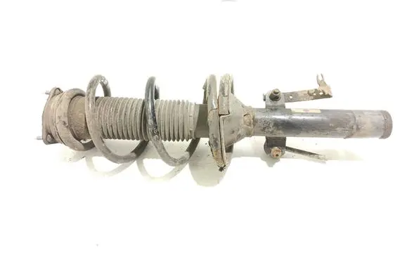 Front shock absorber with coil spring