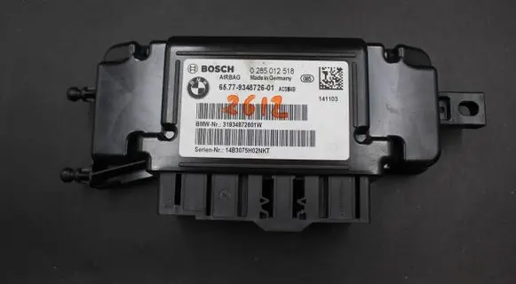 BMW 3 F30 F35 F31 Airbag control unit/module 9348726 0285012518 31934872601W