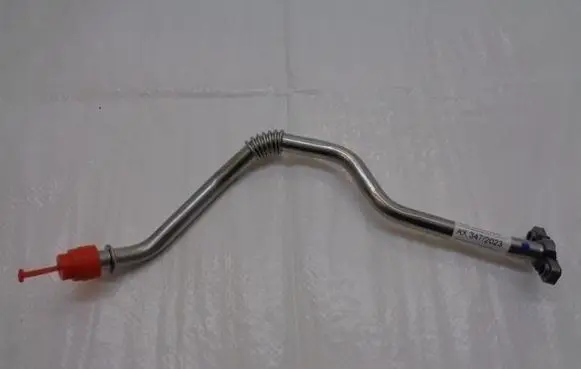 Peugeot 2008 I Turbo turbocharger oiling pipe/hose 9801832380