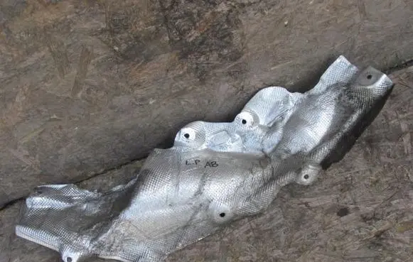 Audi A8 S8 D3 4E Exhaust heat shield