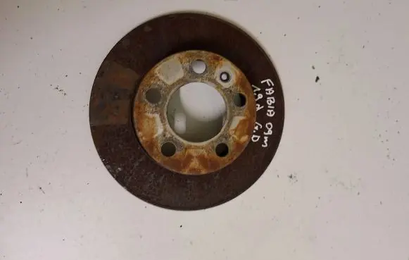 Skoda Fabia Mk2 (5J) Rear brake disc