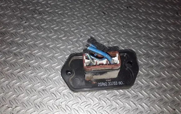 Honda HR-V Heater blower motor/fan resistor 2S9603075380