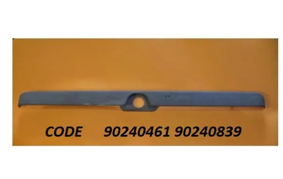 Opel Kadett E Trunk door license plate light bar 90240461 90240839
