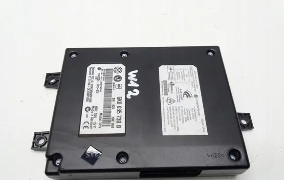 Volkswagen PASSAT B7 Bluetooth control unit module 5K0035730B