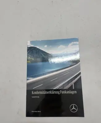 Mercedes-Benz S AMG W222 Owners service history hand book A0005845211 6462779500