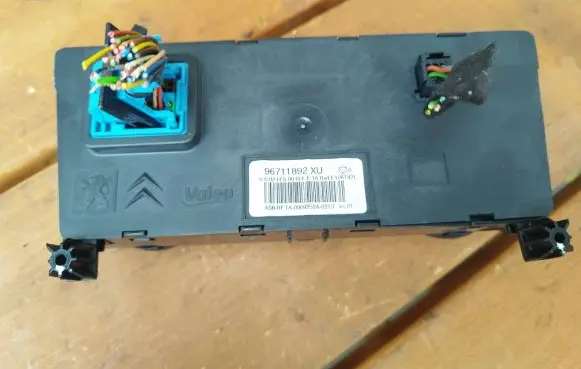 Citroen C3 Picasso Climate control unit 96711892XU