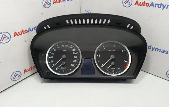 BMW 5 E60 E61 Speedometer (instrument cluster) 6983153 62116983153 62109194889