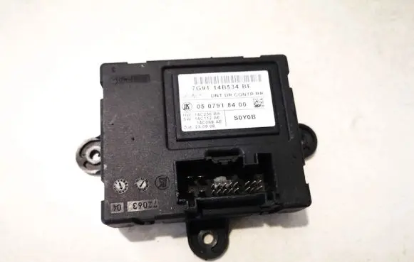 Jaguar XF Door control unit/module 7g9t14b534be 0507918400