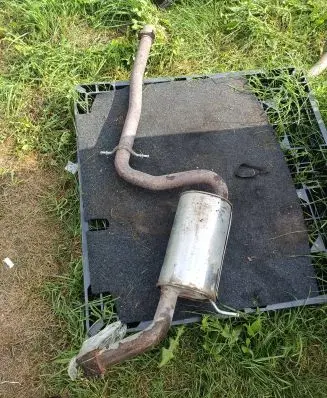 Volkswagen Golf V Muffler/silencer 1K0253411C