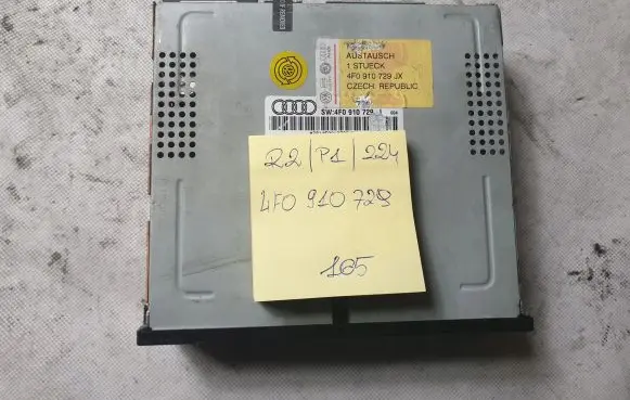 Audi A6 S6 C6 4F CD/DVD changer 4F0910729JX