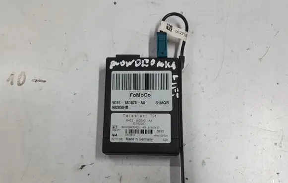Ford Mondeo MK IV Auxiliary heating control unit/module 9G9118D578AA