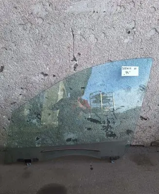 Renault Scenic III - Grand scenic III Front door window glass four-door 43R00049 E000292 DOT24M25AS2