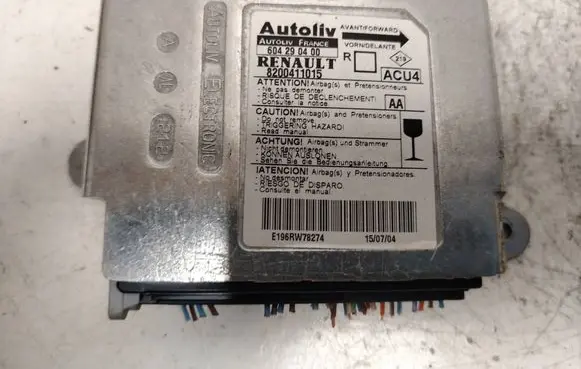 Renault Scenic II - Grand scenic II Airbag control unit/module 604290400 8200411015