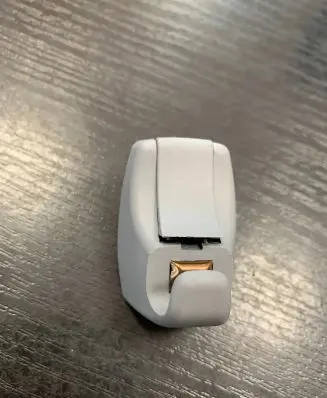 Sun visor clip/hook/bracket