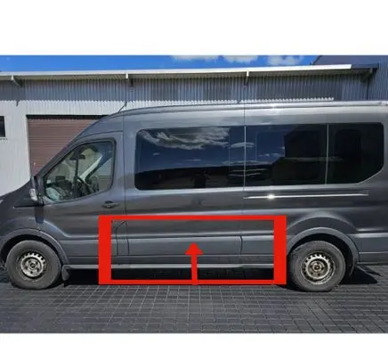 Ford Transit Sliding door trim (molding) BK31V254A17