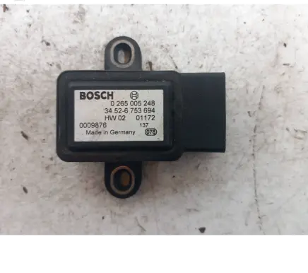 BMW 5 E39 ESP acceleration yaw rate sensor 0265005248 0201172