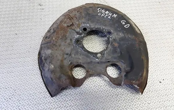 Opel Signum Rear brake disc plate dust cover 