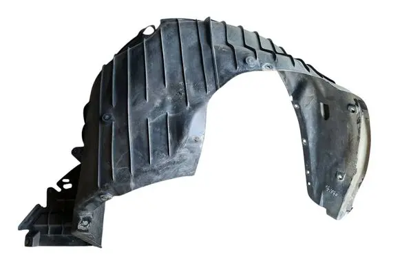 Front wheel arch liner splash guards