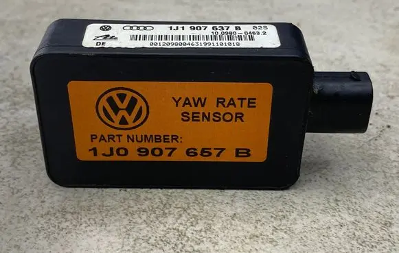 Audi A3 S3 8L ESP acceleration yaw rate sensor 1J1907637B 1J0907657B