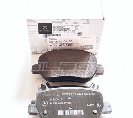 Mercedes-Benz SL R232 Brake pads (rear) A0004200406