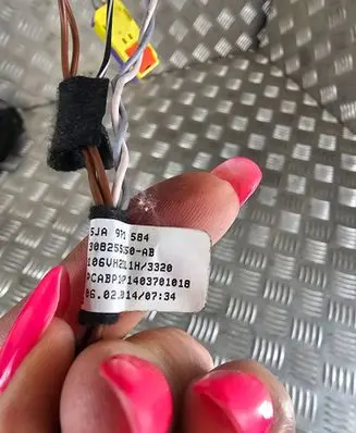 Skoda Superb B6 (3T) Airbag squib ring wiring 5JA971584 308255150AB
