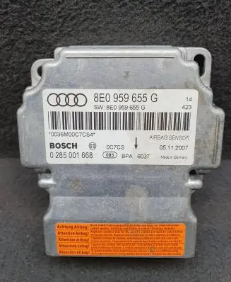 Audi A4 S4 B7 8E 8H Airbag control unit/module 8E0959655G 0285001668