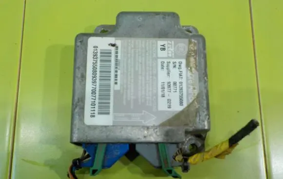 Fiat Ducato Airbag control unit/module 01393755080