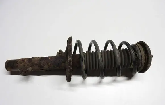 Citroen DS3 Front shock absorber with coil spring