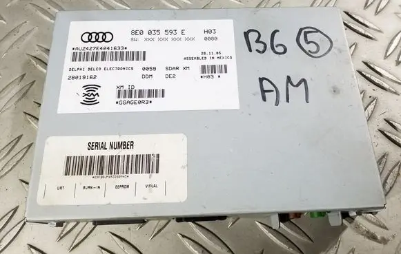 Volkswagen PASSAT B6 Other control units/modules 8E0035593E 28019162