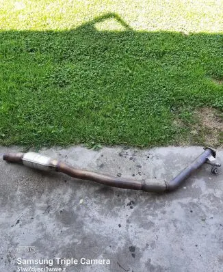 Audi Q7 4M Exhaust gas pipe 4M0253211AI