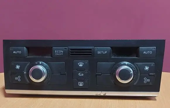Audi A6 S6 C6 4F Climate control unit 4F2820043M