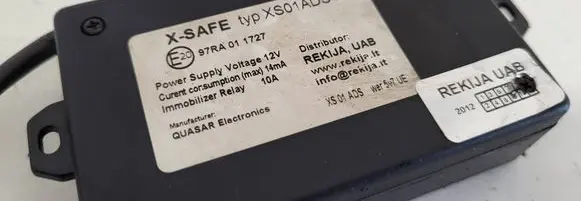 Other control units/modules