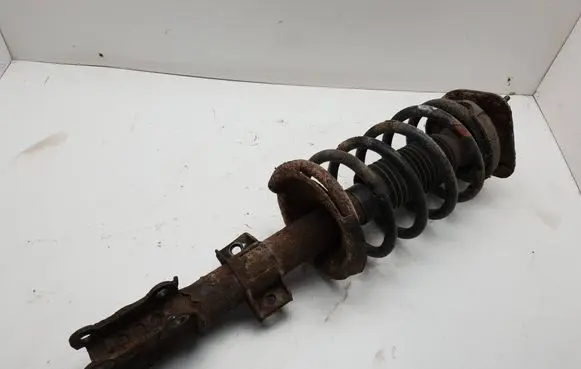 Front shock absorber with coil spring