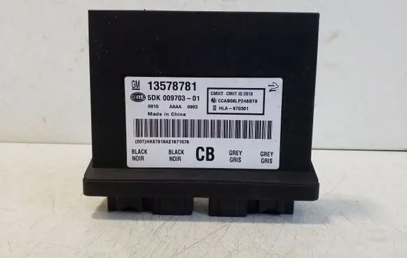Opel Ampera Keyless (KESSY) go control unit/module 13578781 5DK009703