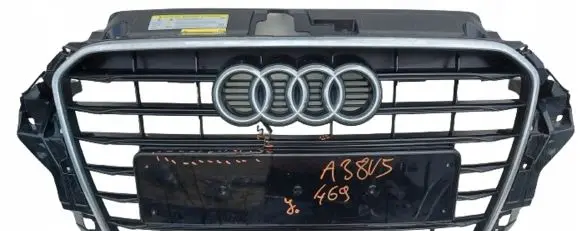 Audi A3 S3 8V Front bumper upper radiator grill 8v5853651