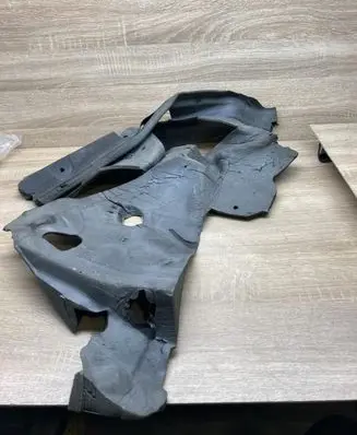 Audi A3 S3 8P Sound insulation of firewall 8P1863909A