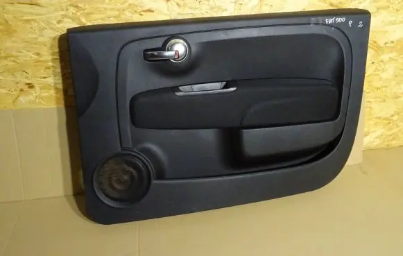 Fiat 500 Front door card panel trim 1500134
